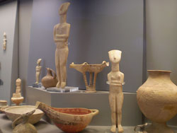 Cycladic statuettes